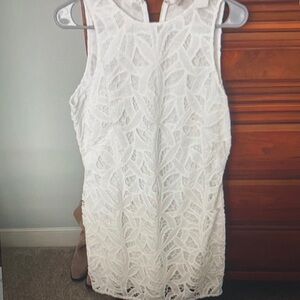 White lace dress